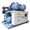 SW Series Evaporative Condenser Cooled Unit with RefComp Screw Compressor